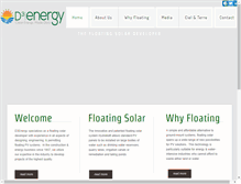 Tablet Screenshot of d3energy.com